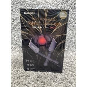 Health Touch Deep Kneading Neck and Shoulder Shiatsu Massager New